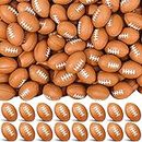 Jerify 120 Pieces Mini Football Sports Stress Ball Mini Foam Football Toys Football Party Favors for School Carnival Reward, Christmas Party Supplies Gift Bag Fillers Stocking Stuffers, Outdoor Games