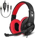 Headset for PS5 Games,PS4,Xbox,PC, Kids Headphones with Mic for School Supplies,Gaming Headphones Wired,Headphones with Microphones,Gaming Headphones for Girls Headset with Mic