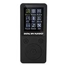 MP4 Players with Headphone, Rechargeable MP3 Music Player with FM Radio, Voice Recorder, Video, E-Book, Stopwatch Expandable up to 32GB SD Card (Include) (Black)