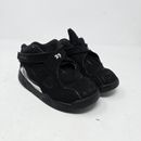 Nike Air Jordan 8 VIII Toddler Black Basketball shoes Size 9C chrome 305360-003