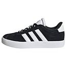 adidas VL Court 3.0 Shoes Kids Sneaker, Core Black/Cloud White/Core Black, 5 UK