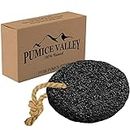 Black : Pumice Valley - Natural Lava Pumice Stone Black - Callus Remover for Feet Heels and Palm - Pedicure Exfoliation Tool - Remover Toxins - Corn Remover for Foot - Dry Dead Skin Scrub - Health Foot Care