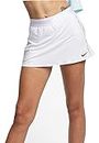 Nike Women's Tennis Skirt, Blanco/, XL