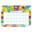 SuperStickers A4 Star Reward Chart with 50 Stickers