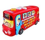 Vtech 150003 Playtime Bus Educational Playset, Learning Toy, Suitable For 2-5 Years, Red, 25.7 x 12.2 x 15.9 cm