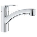 Grohe 30 306 1 Eurosmart 1.75 GPM 1 Hole Pull Out Kitchen Faucet - Chrome