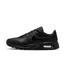 Nike Homme Air Max SC Leather Men's Shoes, Black/Black-Black, 42.5 EU