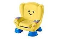 Fisher-Price Laugh & Learn Smart Stages Chair, Early Development & Activity Toys for 1 Year Old Girls and Boys with Lights and Sounds, 1st Birthday Gifts for Girls and Boys, Yellow, UK English, GXC32
