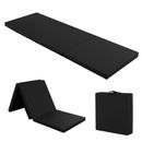 6 x 2 FT Tri Folding Exercise Sport Gym Mat W/Handles & Removable Zippered Cover