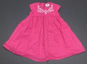 Girls Old Navy Dark Bright Pink Dress Size 5T EUC