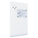 Mastervision Dry Erase Tile Wall Mounted Magnetic board Steel in White | 58 H x 0.25 D in | Wayfair DET8125397