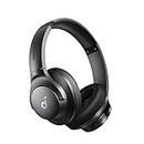 soundcore by Anker Q20i Hybrid Active Noise Cancelling Foldable Headphones, Wireless Over-Ear Bluetooth, 40H Long ANC Playtime, Hi-Res Audio, Big Bass, Customize via an App, Transparency Mode