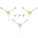 3X Replacement Spinning Side Brushes for iRobot Roomba 500 600 700 800 900 Series Robot Vacuum Cleaners, Accessories and Spare Parts for iRobot Roomba (Pack of 3)