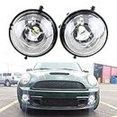 Newsun Exact Fit High Power Halo angel eyes Style LED Daytime Running Lights Fog Lamps Assembly