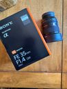 Sony FE 35mm f/1.4 GM Wide Angle Lens