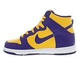 Nike Preschool Dunk High PS DZ4455 500 Lakers - Size 10.5C, Court Purple/University Gold/W, 10.5 US Little Kid