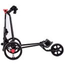 Modern Durable Foldable Steel Golf Cart with Mesh Bag - Outdoor Rec.
