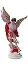 Plastic Archangel St Michael Statue for Home Altar - 13 cm