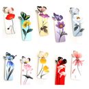 4pc Cute Butterfly On Flower Exquisite Paper Bookmarks Book Markers Readers Gift