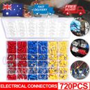 720x Electrical Wire Connectors Insulated Crimp Terminals Kit Marine Automotive