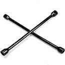 BIG RED TRX31101-14FR Torin Professional 14" Universal Heavy Duty 4-Way Cross Lug Wrench (11/16", 3/4", 13/16", 7/8") for Tire Changing and Auto Maintenance, Black