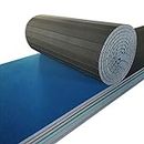 Indoor Gymnastics Tracks Exercise Mat Roll Out Cheerleading Fitness Mats with a Grippy Gym Carpet Top Sturdy Foam Wrestling Mats for MMA, Gymnastics (Size : 6m*1.83m*4cm)