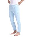 U.S. POLO ASSN. Men's Cotton Stretch OELP1 Lounge Track Pants - Pack of 1 (Sky Blue M