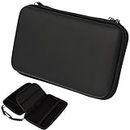 TECHGEAR Case Compatible with Nintendo 2DS XL - Hard Protective Carry Travel & Storage Case Cover fits 2DS XL + Games + Accessories [Black]