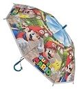 CHAATEWALA™ Super Mario Umbrella for Kids/Cartoon Umbrella for Boys/PVC Umbrella for Children/Rain Umbrella/Dog Umbrella/Cover Umbrella/Cartoon Umbrella/Umbrella for Kids