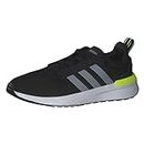 adidas Men's Racer Tr21 Running Shoe, Core Black Solar Yellow Ftwr White, 10 UK