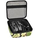 Case for Walker's Razor Slim Electronic Earmuffs Storage Holder/ for Howard Leight/ for 3M WorkTunes Shooting Hunting Hearing Ear Protection, Safety Eyewear Glasses Storage Holder -Camo Box Only
