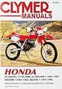 Honda XL/XR250 (1978-2000) & XL/XR350R (1983-1985) Motorcycle Service Repair Man