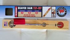 NEW Beaver Dam Tip-Up 23"x3" Wood Clear Finish free shipping 