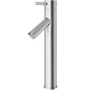 VIGO Dior Grant Single-Handle Single Hole Bathroom Vessel Sink Faucet in Gray | Wayfair VG03003BN