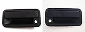 DAT 95-98 Chevy GMC 1500 95-99 2500 3500 Suburban Tahoe Yukon 95-99 Cadillac Escalade Black Front Exterior Outside Door Handle Set of Two Left Driver Right Passenger Side Pair GM1310132 GM1311132