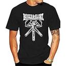 Funny T Shirt Booze and Glory Crucified Tshirt Men Clothing Men Short-Sleev Tops Ropa Hombre Camisetas De Mujer Size XL