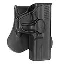 M P 9mm Holster fits S&W M&P 2.0 9mm/40, Smith & Wesson M&P 9mm(Not Shield), S&W SD40VE/SD9VE, Outside Waistband Holster, OWB Paddle Tactical Gun Holster, Adjustable Cant, Quick Release - Right Handed