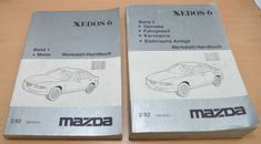 MAZDA Xedos 6 Typ CA Motor B6 KF Achse Elektrik Kupplung 1992 Werkstatthandbuch