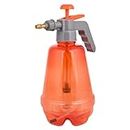 ORILEY Pressure Spray Pump Bottle with Adjustable Nozzle Heavy Duty Water Mister for Home Garden Lawn Plants Watering & Cleaning (1500ml, Random Colour)