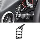 Hundnsney Vklopdsh Carbon Fiber Dashboard Driving Mileage Switch Cover Sticker for 86 BRZ 2016-2020 Accessories