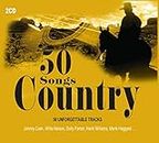 2CD 50 Songs Country, Johnny Cash, Tex Ritter, Dolly Parton, Country Music