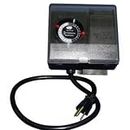 Power House Aeration | Hydrasearch 115V Timer | Plug and Receptacle for in-line use Portable Outdoor 24 Hour Timer