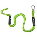 MOPHOEXII Bungee Dock Line with 316 Stainless Steel Clip for Boats Kayak Jet Ski Surfboard Pontoon (Green-1pcs)