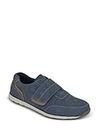 Chums | Men's | Dr Keller Wide Fit Touch Fasten Shoes | Comfortable and Adjustable | Navy