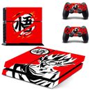 Decal Skin Sticker for PS4 PlayStation4 Console and Controllers DragonBallZ