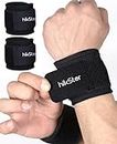 Hikster Wrist Support Brace 2 Pack Wrist Compression Strap Wrist Guard Carpal Tunnel Wrist Brace for Sleeping Poignet Support for Arthritis & Tendonitis Wrist Bands Sports for Fitness & Weightlifting