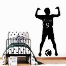 Personalized custom name Wall Sticker for boys kids room Decoration Accessories