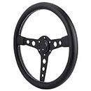 Wheel, Prototipo,Vehicle Stee Wheels,350mm/14in for Prototipo Style 6- Black Leather Racing Wheel G Stitng with Horn Button nrg stee wheel afteret kit grant wheels 350mm 14 large