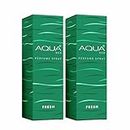 Aqua Red Fresh Long Lasting Perfume For Men 30ml Each - Pack of 2