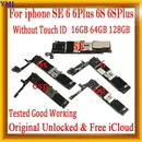 For iPhone 5 5C 5S SE 6 6 Plus 6S 6s Plus Motherboard Without Touch ID Full Functions for iphone 6